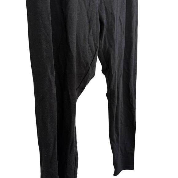Eileen Fisher Petite High Waisted Ankle Legging Black Pants Soft Knit NWT sz P L - Picture 3 of 16